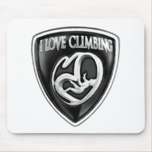 i love climbing mousepad