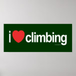 I Love Climbing Print