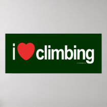 I Love Climbing posters