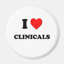 I love Clinicals Refrigerator Magnets
