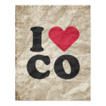 I LOVE CO posters
