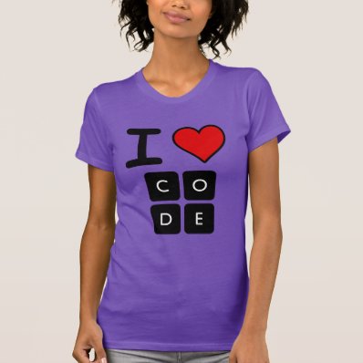 I Love Code T-shirt