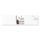 I Love Coffee Bumper Stickers