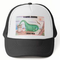 I LOVE COFFEE Cap hats