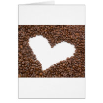 I Love Coffee Greeting Card