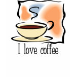 I Love Coffee Cup T-Shirt