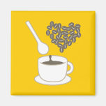 I love Coffee Fridge Magnet