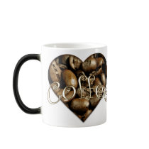 I Love Coffee Heart mugs