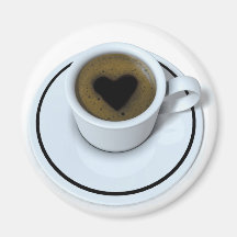 I LOVE coffee Magnets