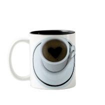 I LOVE coffee Coffee Mugs