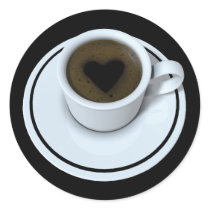 I LOVE coffee stickers by nassosvakalis I LOVE coffee stickers