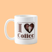 I Love Coffee Too mugs