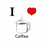 I Love Coffee women Shirts