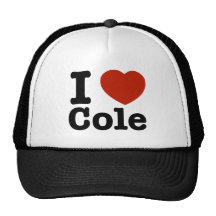 I love Cole Hat