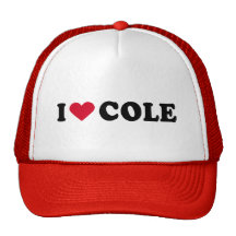 I LOVE COLE HATS