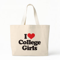 I Love College Girls bags