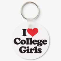I Love College Girls keychains