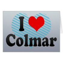 I Love Colmar, France Cards