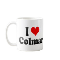 I Love Colmar, France Mugs
