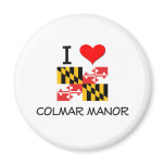I Love Colmar Manor Maryland magnets