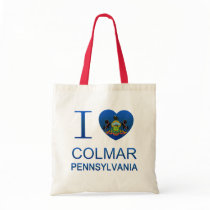 I Love Colmar, PA Tote Bag