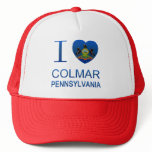 I Love Colmar, PA hats