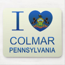 I Love Colmar, PA Mousepads