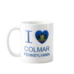 I Love Colmar, PA mugs