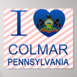 I Love Colmar, PA posters