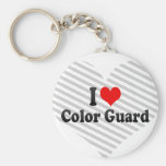 I love Color Guard Key Chains