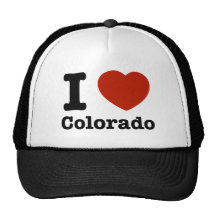 I Love Colorado Mesh Hats