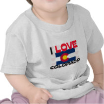 I Love Colorado t-shirts