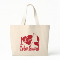 I Love ColorGuard bags by tshirtmeshirt I Love ColorGuard bags