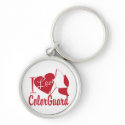 I Love ColorGuard keychains by tshirtmeshirt I Love ColorGuard keychains