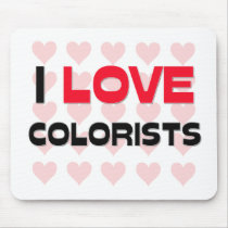 I LOVE COLORISTS mousepads by professions I LOVE COLORISTS mousepads