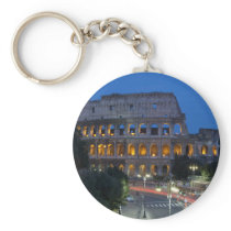 I love Colosseum by night Keychain