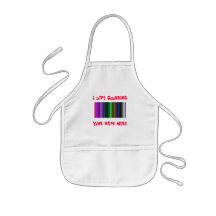 I love colouring apron