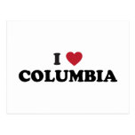 I Love Columbia Missouri Post Cards