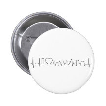 I love Columbus in a extraordinary style Pinback Button