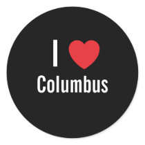 I love Columbus stickers
