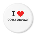 I Love Combustion Refrigerator Magnet