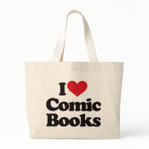 I Love Comic Books bags by visualnewbie I Love Comic Books bags
