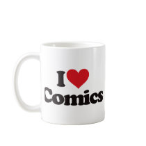 I Love Comics mugs by visualnewbie I Love Comics mugs