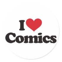 I Love Comics stickers by visualnewbie I Love Comics stickers