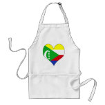 I Love Comoros aprons