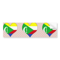 I Love Comoros Bumper Sticker