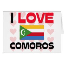 I Love Comoros cards