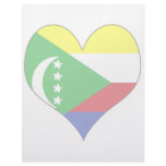 I Love Comoros Letterhead Template