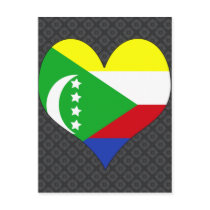 I Love Comoros Post Card