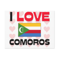 I Love Comoros postcards